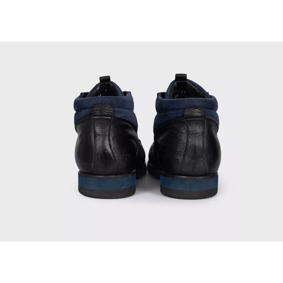 Zilli Black Leather Sneakers - EU 43 - Picture 4 of 5